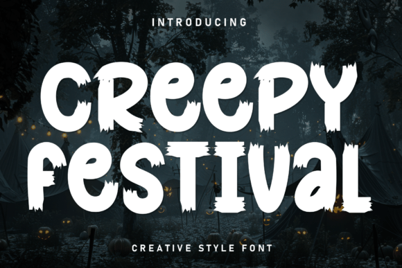 Creepy Festival: A Typeface with Charming, Handwritten Character