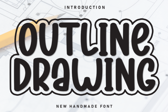 Discover Outline Drawing: A Font That Adds Instant Charm