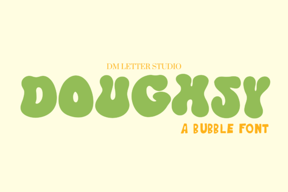Discover the Doughsy Font for Playful Branding