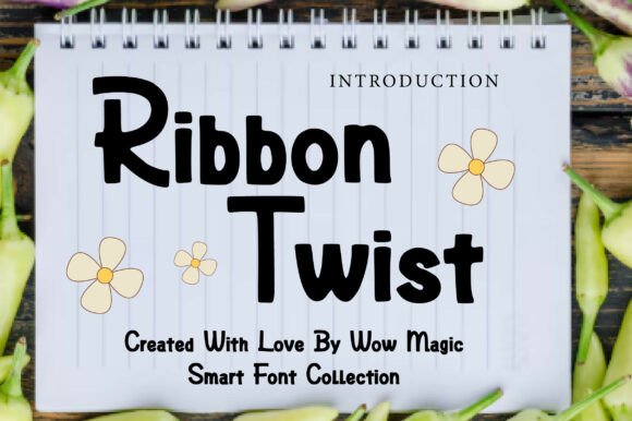 Discovering the Charm of the Ribbon Twist Typeface