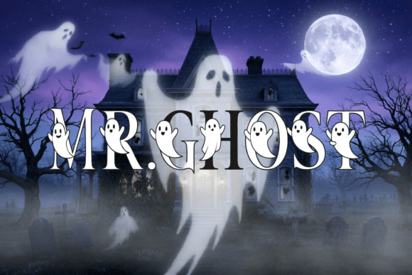 Mr Ghost Font: A Spooktacular Serif for Sweet Halloween Designs